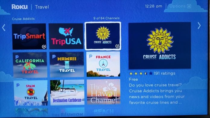 Cruise Addicts ROKU Channel