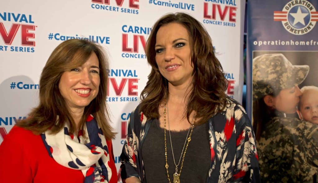 Carnival Freedom’s Arrival In Galveston Marked With $100,000 Donation To Operation Homefront And Shipboard Concert By Martina McBride | 25
