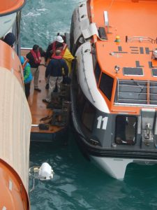 Rescued Passengers board ms Noordam in Alaska - June 2015