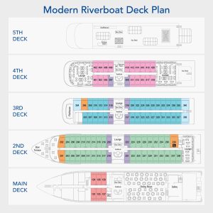 Modern Riverboat Deck Plan