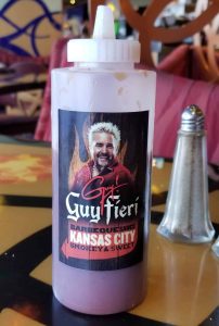 Guy Fieri Sauces at Ol' Fashioned BBQ aboard Carnival Cruise Line