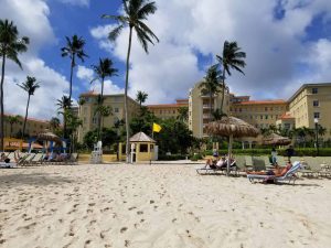 The Beach at the British Colonial Hilton - Nassau, Bahamas