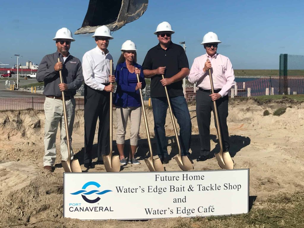 Port Canaveral Breaks Ground for New Bait & Tackle Shop and Cafe