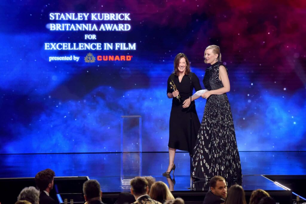 Cate Blanchett was awarded the Stanley Kubrick Britannia Award for Excellence