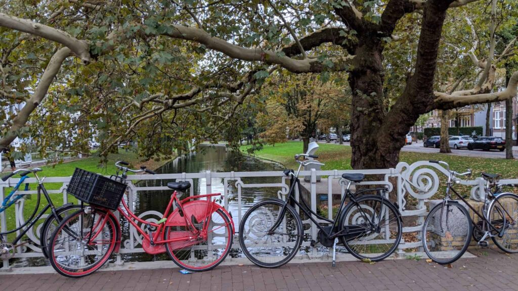 Bikes in Rotterdam The Netherlands