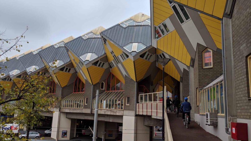 The Cube House in Rotterdam