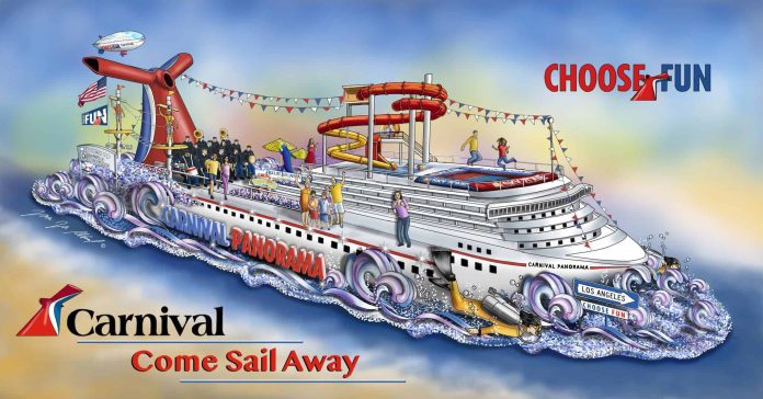 Carnival Cruise Line To Celebrate Carnival Panorama With Rose Parade Float