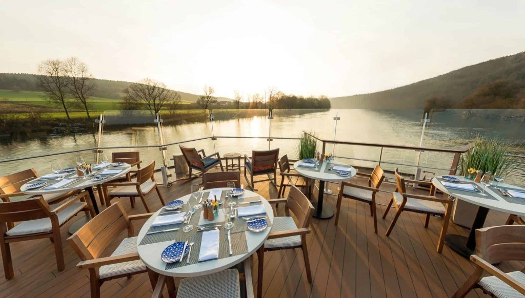 Viking River Cruises Longship Aquavit Terrace