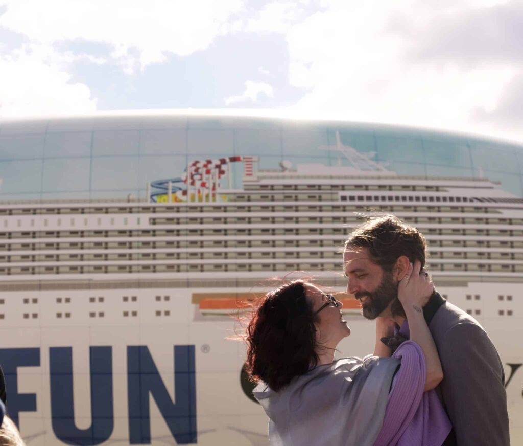 Carnival Cruise Line's #ChooseFun Airship Hosts First-Ever Wedding in Las Vegas
