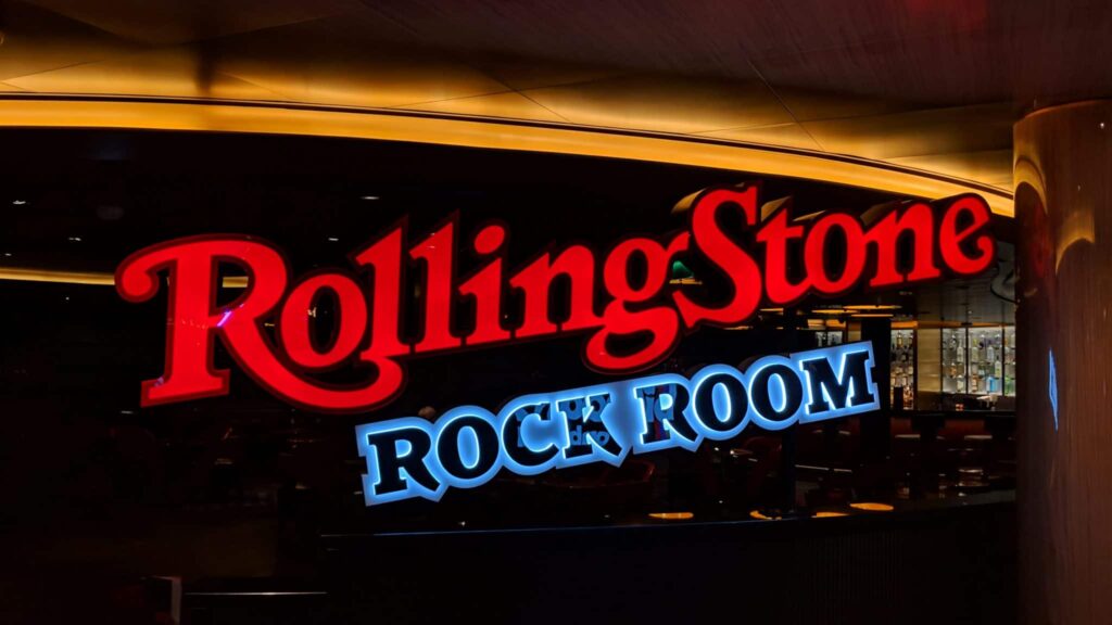 Rolling Stone Rock Room on Nieuw Statendam