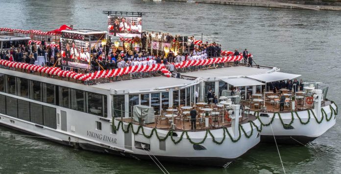 Viking Cruises, New River Ship Ceremony