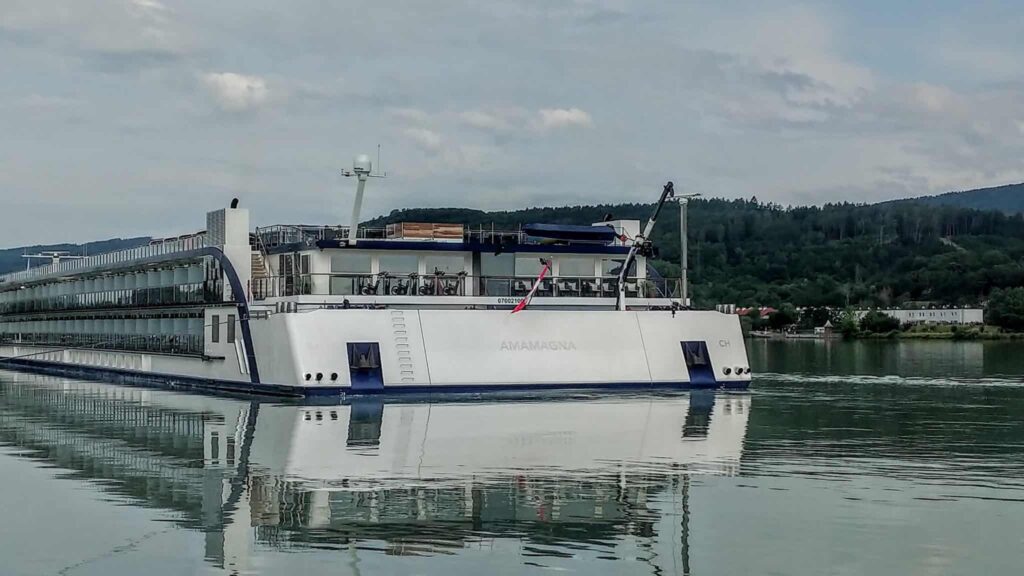 AmaWaterways AmaMagna on the Danube River