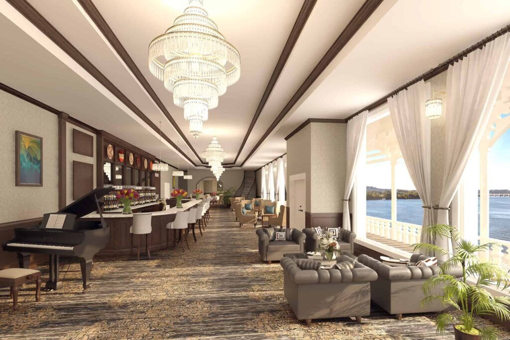 Rendering of the American Countess' Grand Lobby