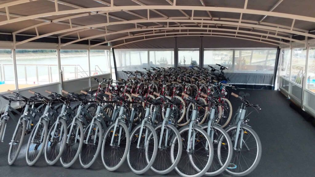 Both cruise lines carry a fleet of bicycles for use during your voyage.