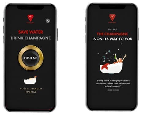 Virgin Voyages Unveils "Shake For Champagne" Delivery Service