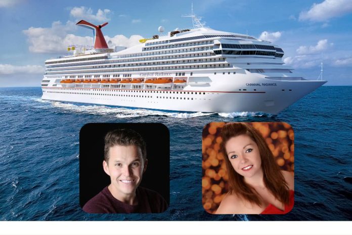 Lee Mason and Katie Eastham Will Lead The Fun Aboard Carnival Radiance