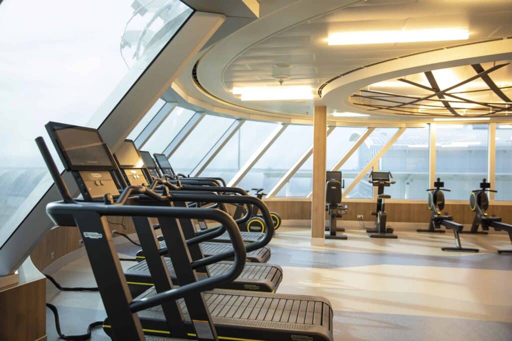 Fitness Center aboard Regent Seven Seas Splendor