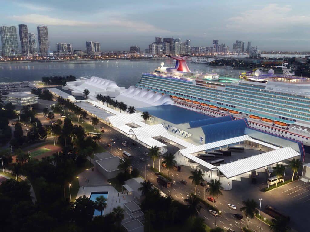 Carnival Cruise Line's new Terminal F