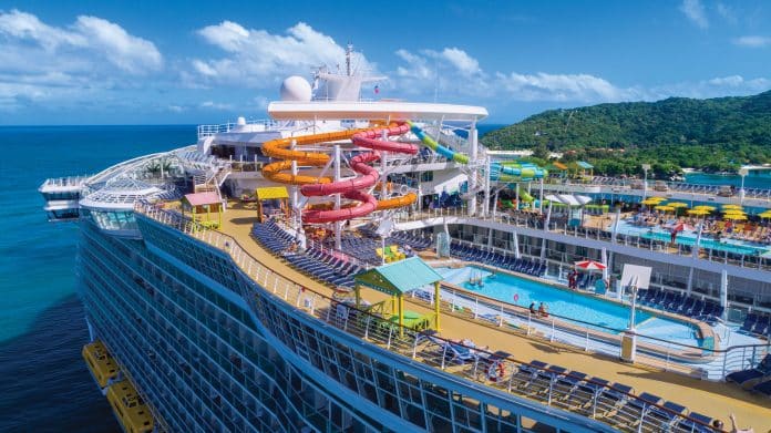 The amplified Oasis of the Seas