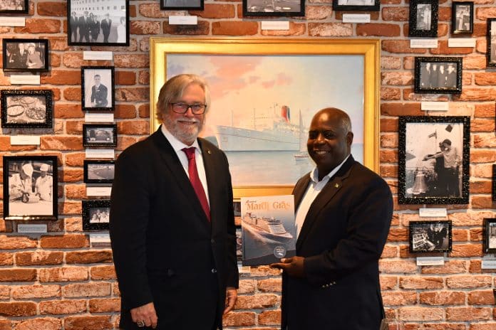 Carnival Cruise Line Welcomes Bahamas Prime Minister During Mardi Gras’ Stop in Nassau
