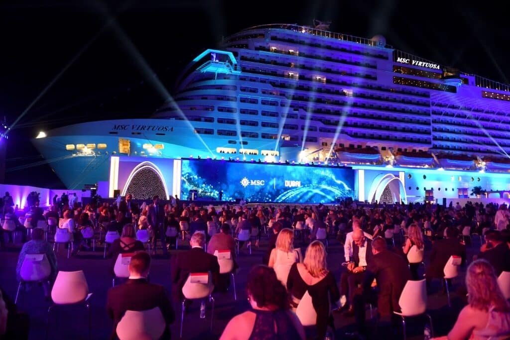 Sights From the MSC Virtuosa Naming Ceremony in Dubai | 19