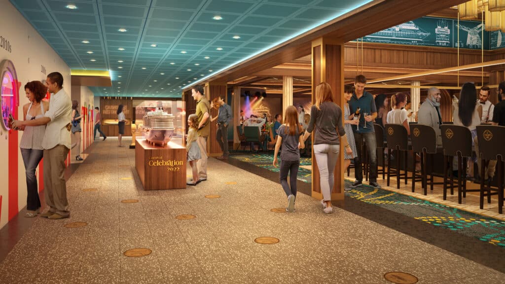 Carnival Cruise Line Reveals New Carnival Celebration Venue Highlighting 50 Years of Fun | 23