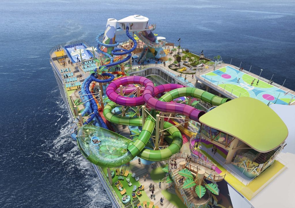 Thrill Island - Top Deck Challenge on Icon of the Seas