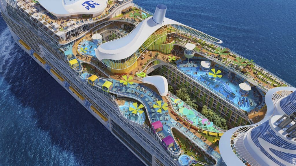 Royal Caribbean Reveals Icon of the Seas 's new Chill Island