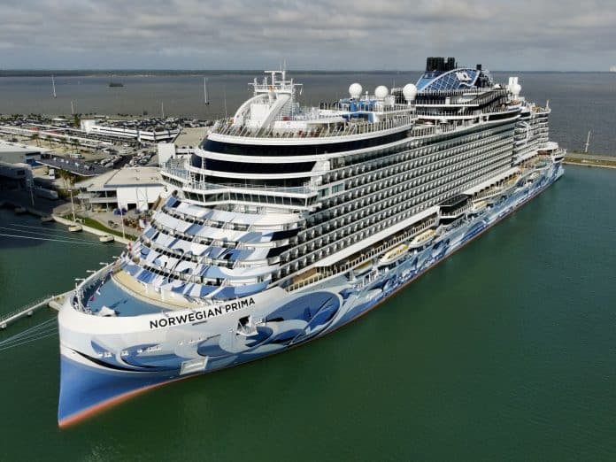 Norwegian Prima Arrives to Port Canaveral
