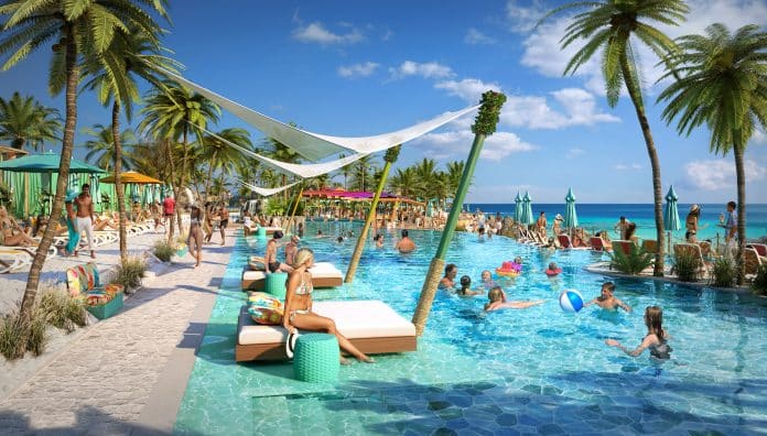 Beach Club In The Bahamas