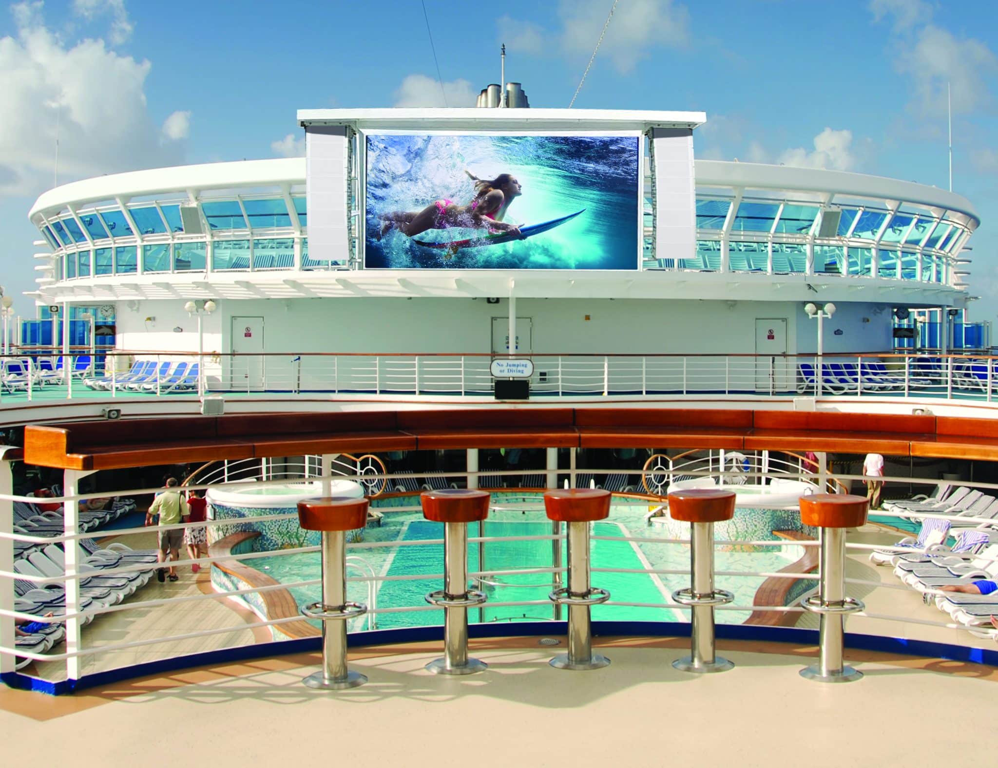Cruise Ships Are Getting The Digital Signage They Deserve